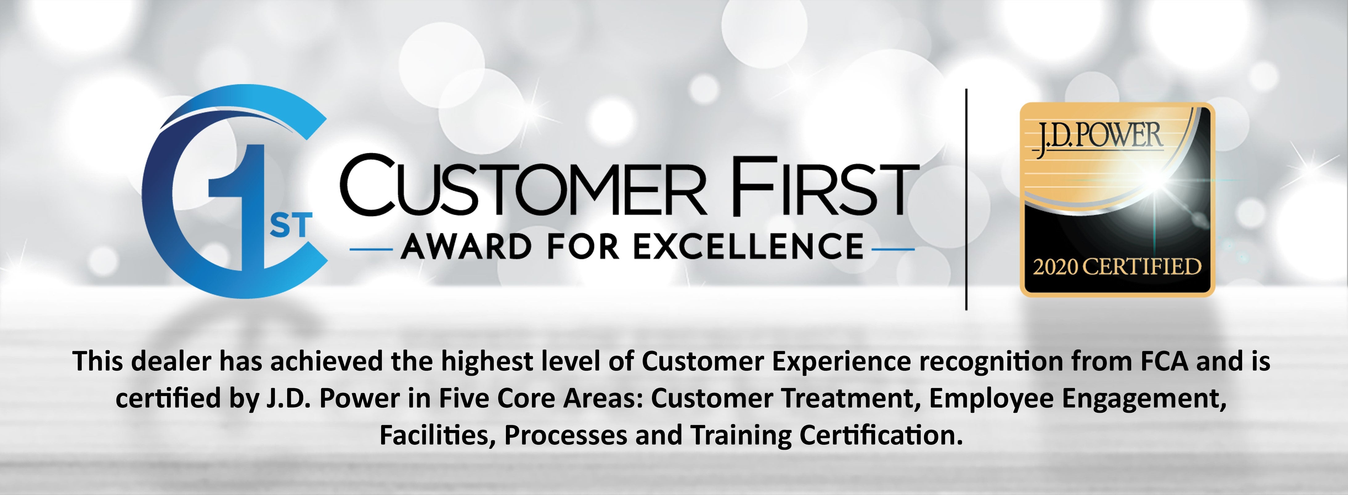 Customer First Award for Excellence for 2019 at Homan Chrysler Dodge Jeep Ram of Waupun in Waupun, WI