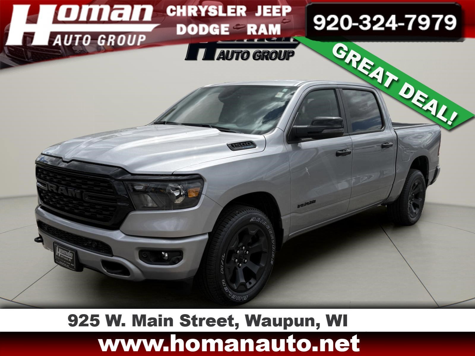 2023 RAM 1500 Big Horn/Lone Star 4x4 Crew Cab 5'7's photo