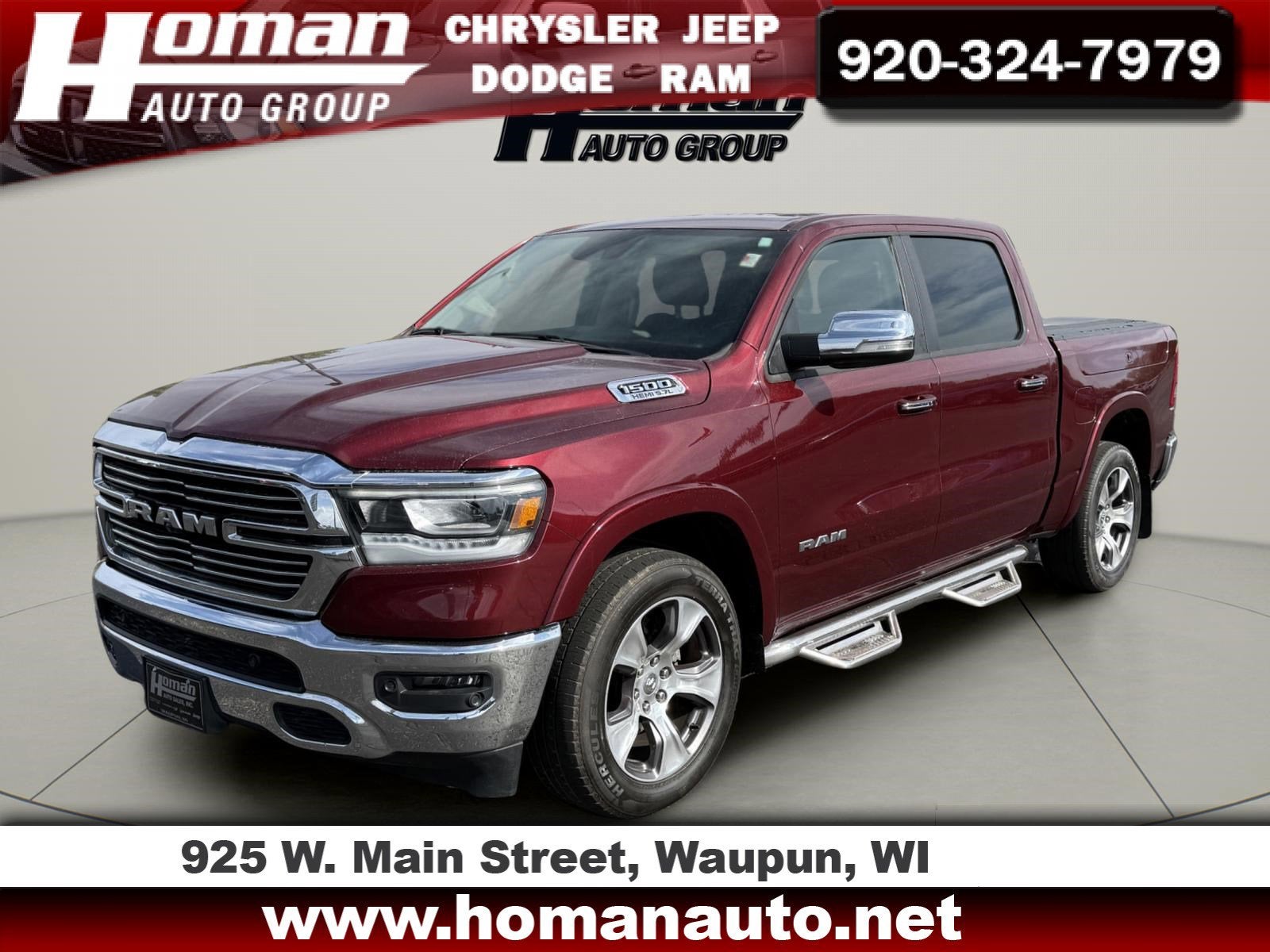2020 RAM 1500 Laramie 4x4 Crew Cab 5'7's photo